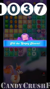 Candy Crush Friends Saga : Level 1037 – Videos, Cheats, Tips and Tricks