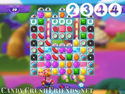 Candy Crush Friends Saga : Level 2344 – Videos, Cheats, Tips and Tricks