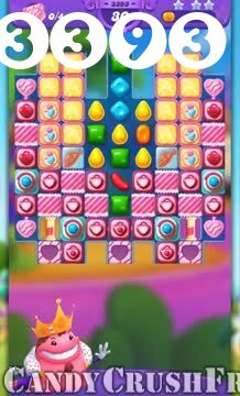Candy Crush Friends Saga : Level 3393 – Videos, Cheats, Tips and Tricks