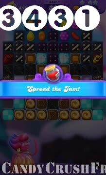 Candy Crush Friends Saga : Level 3431 – Videos, Cheats, Tips and Tricks