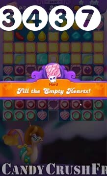 Candy Crush Friends Saga : Level 3437 – Videos, Cheats, Tips and Tricks