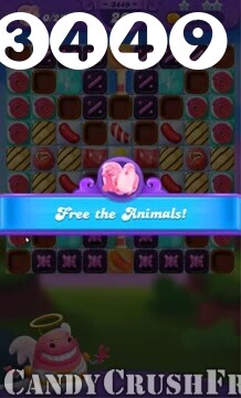 Candy Crush Friends Saga : Level 3449 – Videos, Cheats, Tips and Tricks