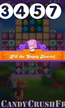 Candy Crush Friends Saga : Level 3457 – Videos, Cheats, Tips and Tricks