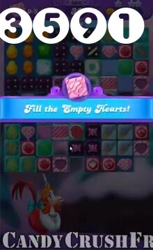 Candy Crush Friends Saga : Level 3591 – Videos, Cheats, Tips and Tricks