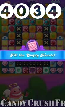 Candy Crush Friends Saga : Level 4034 – Videos, Cheats, Tips and Tricks