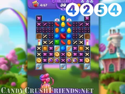 Candy Crush Friends Saga : Level 4254 – Videos, Cheats, Tips and Tricks