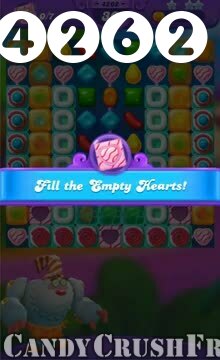 Candy Crush Friends Saga : Level 4262 – Videos, Cheats, Tips and Tricks