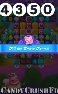 Candy Crush Friends Saga : Level 4350 – Videos, Cheats, Tips and Tricks
