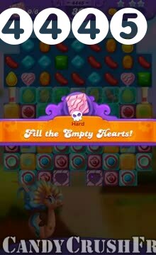 Candy Crush Friends Saga : Level 4445 – Videos, Cheats, Tips and Tricks
