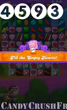 Candy Crush Friends Saga : Level 4593 – Videos, Cheats, Tips and Tricks