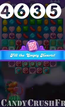 Candy Crush Friends Saga : Level 4635 – Videos, Cheats, Tips and Tricks