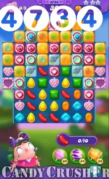 Candy Crush Friends Saga : Level 4734 – Videos, Cheats, Tips and Tricks