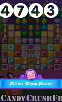 Candy Crush Friends Saga : Level 4743 – Videos, Cheats, Tips and Tricks