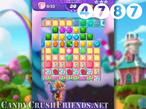 Candy Crush Friends Saga : Level 4787 – Videos, Cheats, Tips and Tricks