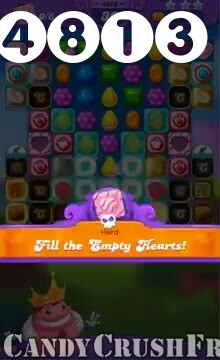 Candy Crush Friends Saga : Level 4813 – Videos, Cheats, Tips and Tricks
