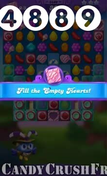 Candy Crush Friends Saga : Level 4889 – Videos, Cheats, Tips and Tricks