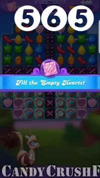 Candy Crush Friends Saga : Level 565 – Videos, Cheats, Tips and Tricks