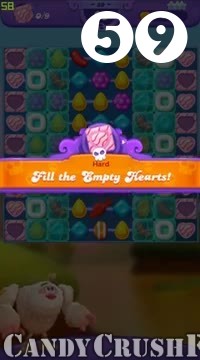 Candy Crush Friends Saga : Level 59 – Videos, Cheats, Tips and Tricks