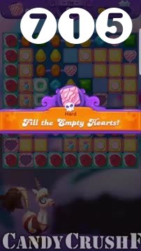 Candy Crush Friends Saga : Level 715 – Videos, Cheats, Tips and Tricks