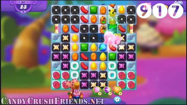 Candy Crush Friends Saga : Level 917 – Videos, Cheats, Tips and Tricks