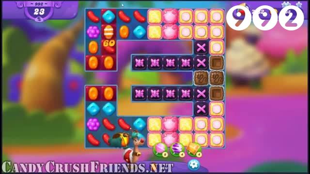 Candy Crush Friends Saga : Level 992 – Videos, Cheats, Tips and Tricks